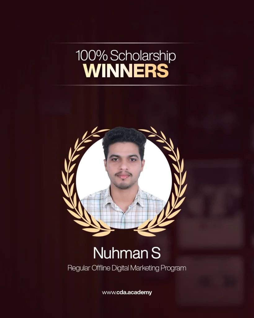 winner digital marketing specialist in kasaragod